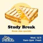 Study Break at Fresh on December 3, 2025